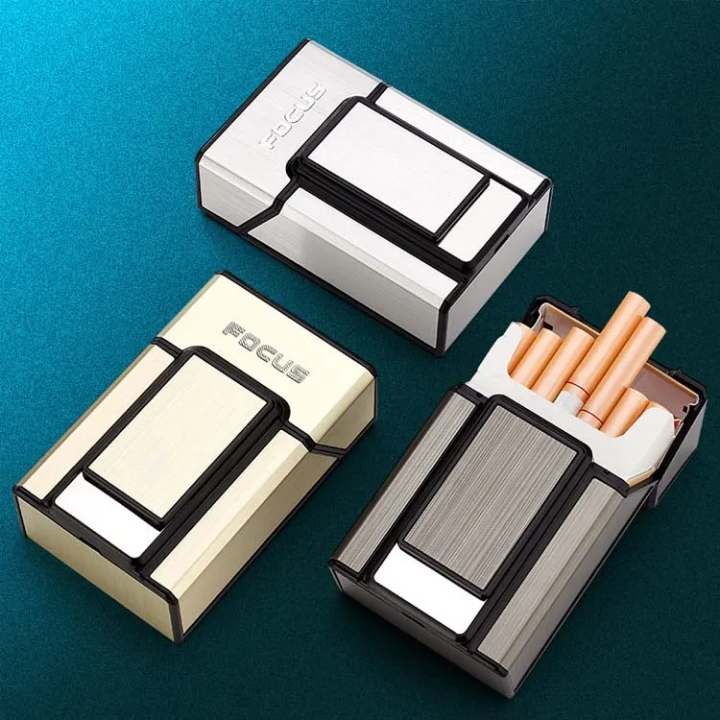 Étui à Cigarettes Intelligent – Briquet Électrique Nouvelle Génération