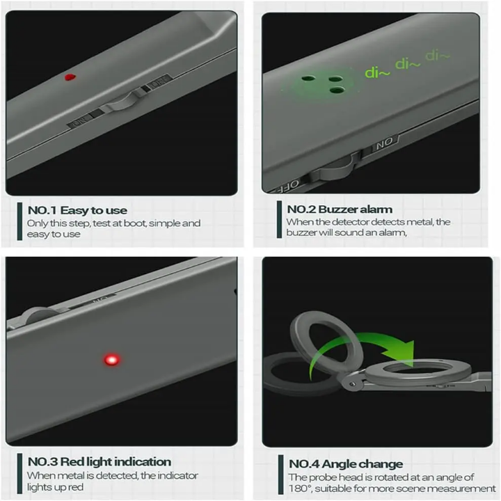 Détecteur de Métaux Intelligent – Trouvez ce que vous cherchez en un instant