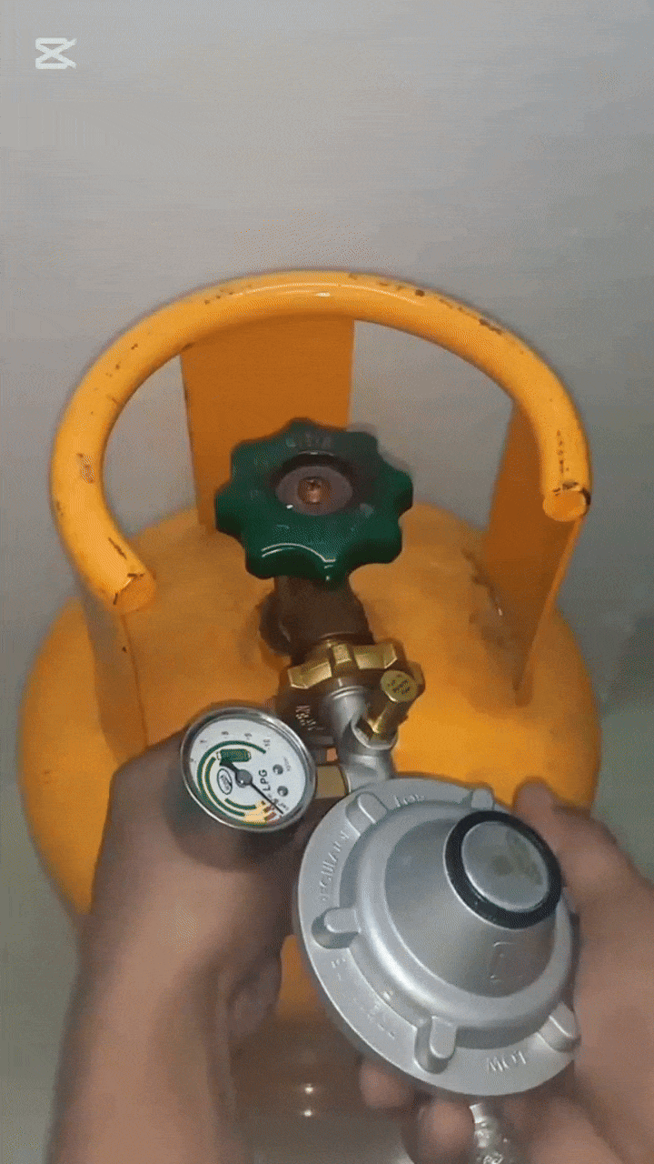 Détendeur de Gaz avec Manomètre – Pression Stable & Contrôle Visuel