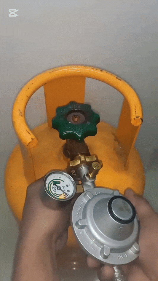 Détendeur de Gaz avec Manomètre – Pression Stable & Contrôle Visuel